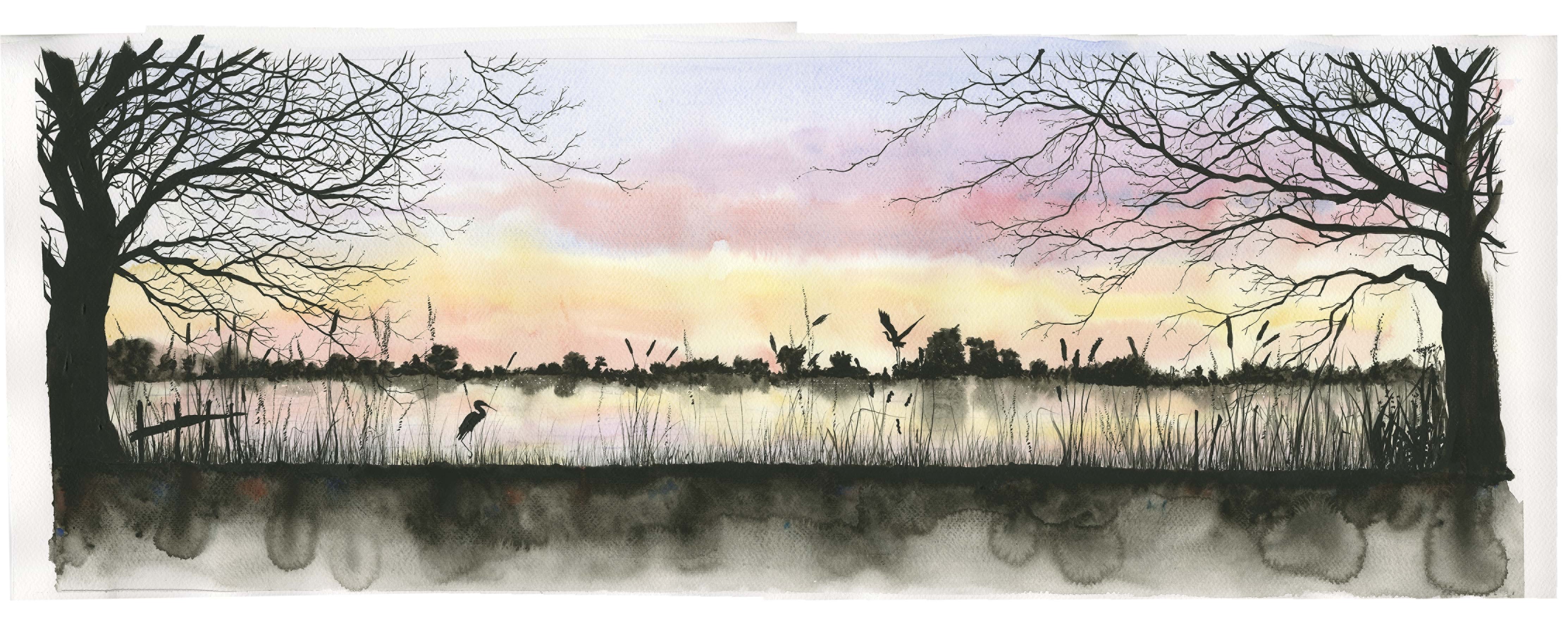 Heron Today, Gone Tomorrow